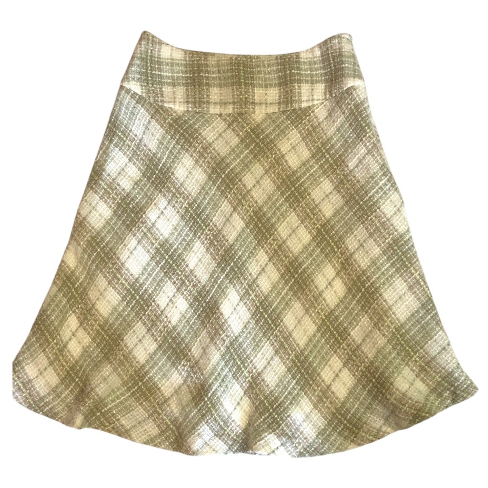 Vintage MERONA A Line Tweed Like MIDI Skirt EUC!!